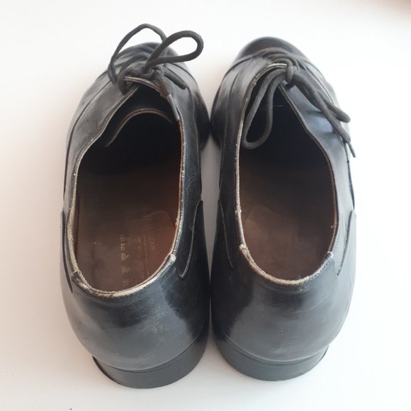 Bally Leather Dress Shoe Dark Grey 8.5 - 9 - Picture 2 of 4